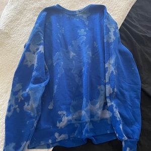Bleach tie-dyed crewneck!